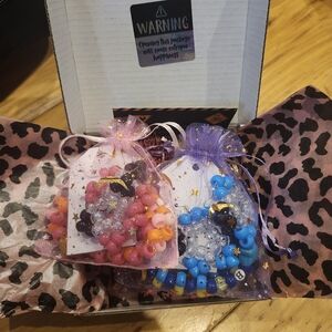 Colorful Beaded Bracelets Set